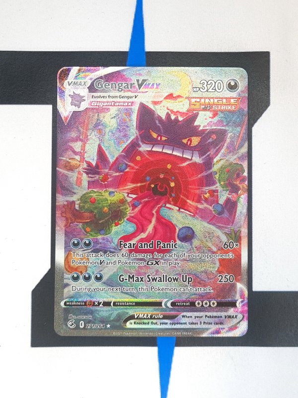 Gengar VMAX FST 271 - Fusion Strike englische Pokemon Karten