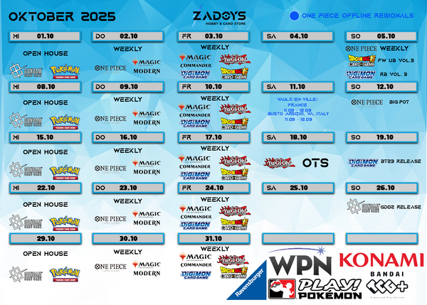 events-turniere-oktober-zadoys-pokemon-magic-yugioh-dragon-ball-super-digimon-one-piece-battle-spirits-saga