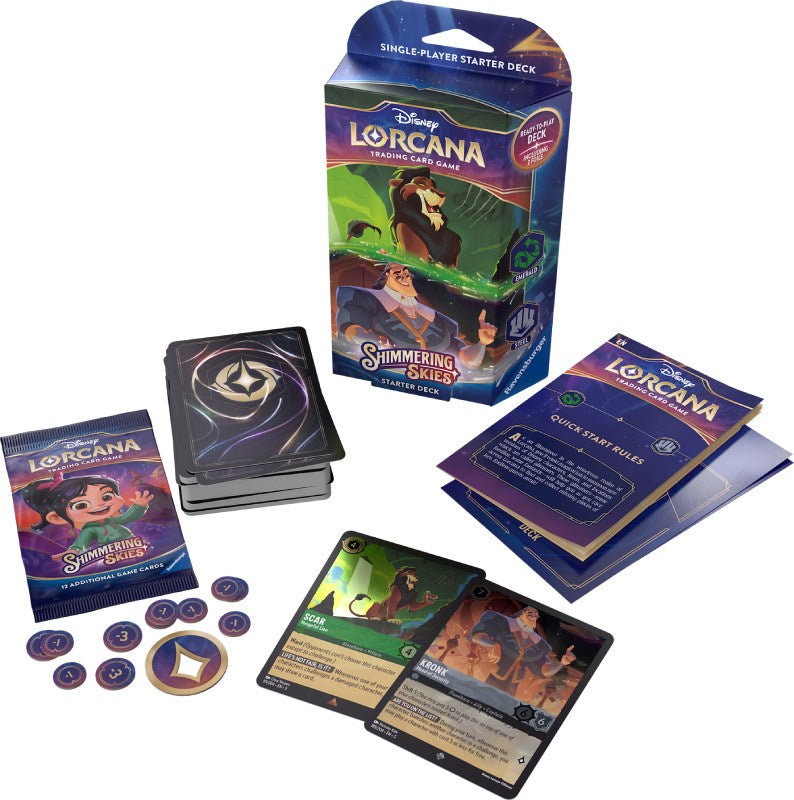 disney-lorcana-set-5-himmelsleuchten-starter-deck-smaragd-stahl-deutsch-inhalt