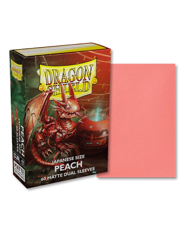       dragon-shield-small-sleeves-matte-dual-peach-piip-60-box