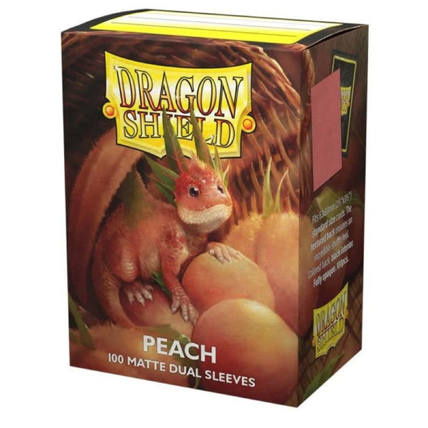 dragon-shield-standard-matte-dual-sleeves-Peach-100-sleeves-box