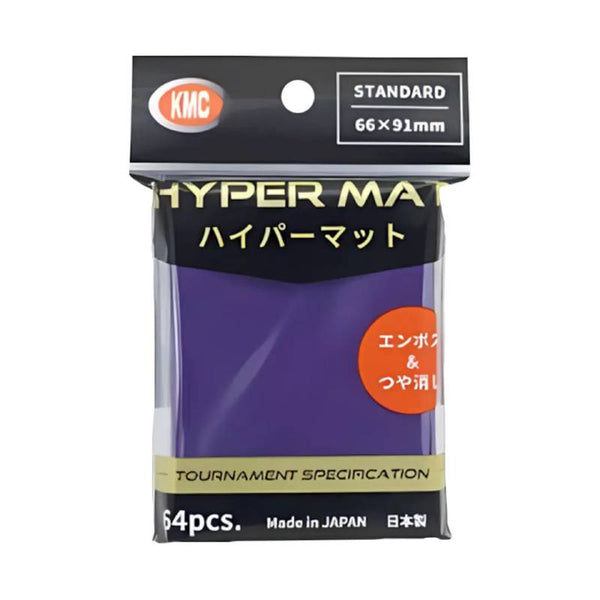 kmc-standard-sleeves-hyper-mat-purple-64