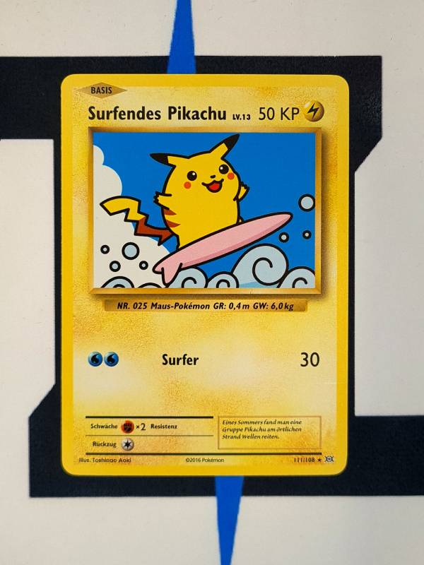  pokemon-karte-surfendes-pikachu-evolution-111-deutsch