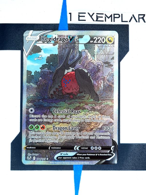  Analyzing image     pokemon-karten-regidrago-v-silver-tempest-alt-art-184-englisch