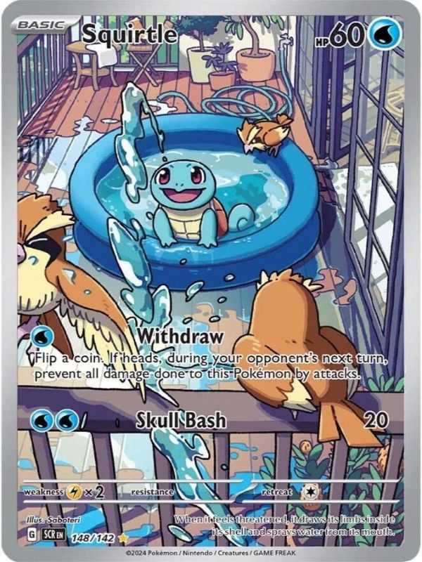 pokemon-scarlet-violet-stellar-crown-card-squirtle-illustration-rare-148-eng