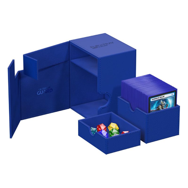 ultimate-guard-flip-n-tray-xenoskin-133-blau-inhalt