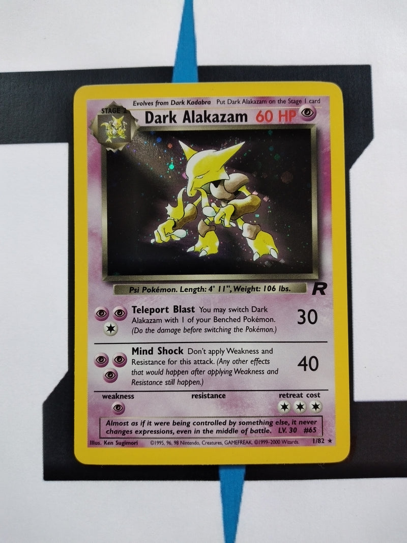 Dark Alakazam TR1 EN NM