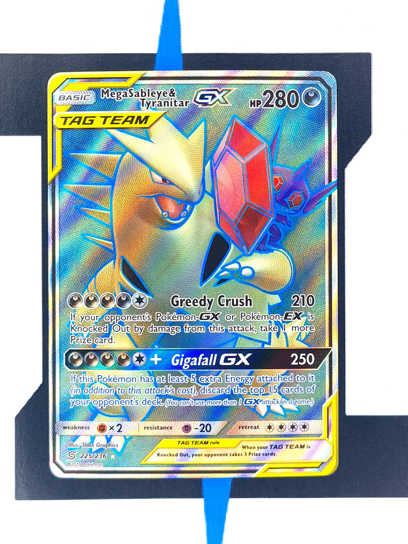 Mega Sableye & Tyranitar GX UNM225 EN NM