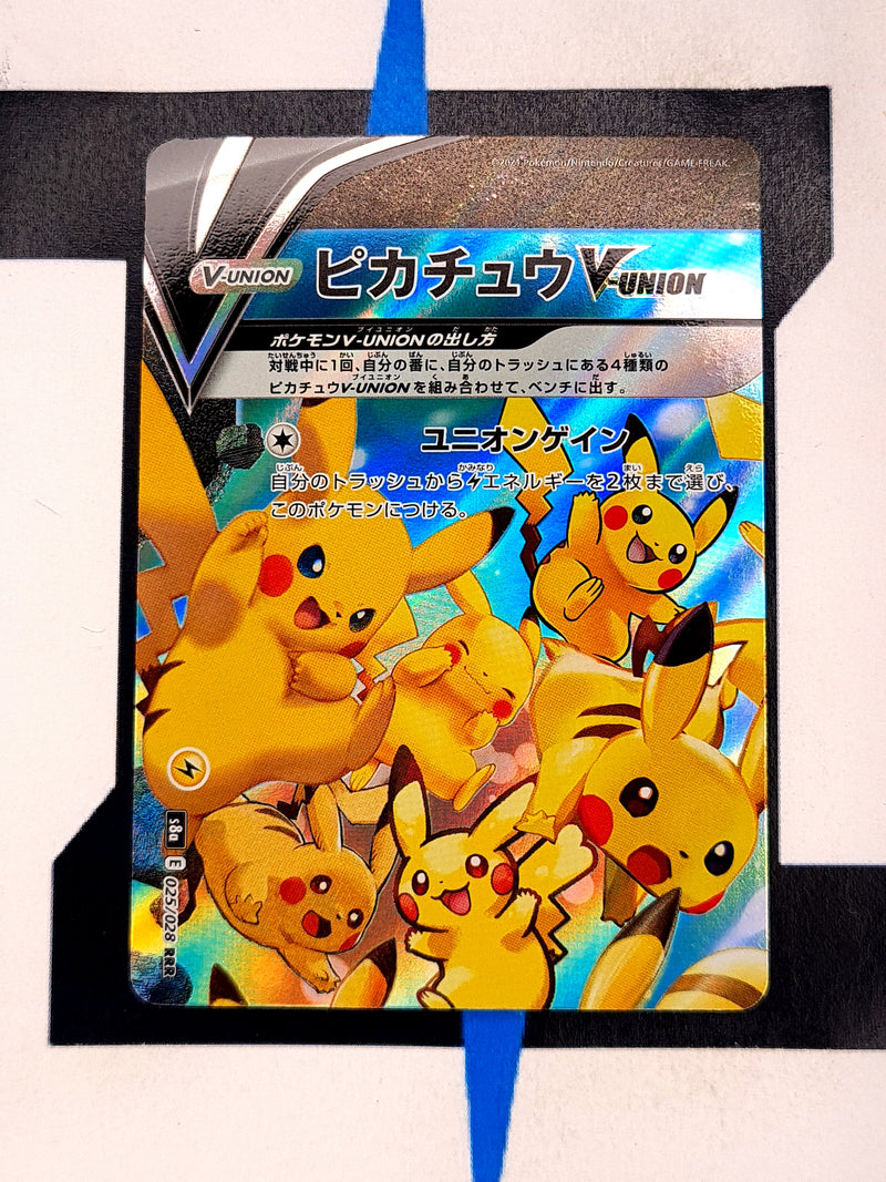 Pikachu V-UNION 4xset s8a 025 026 027 028 JP NM