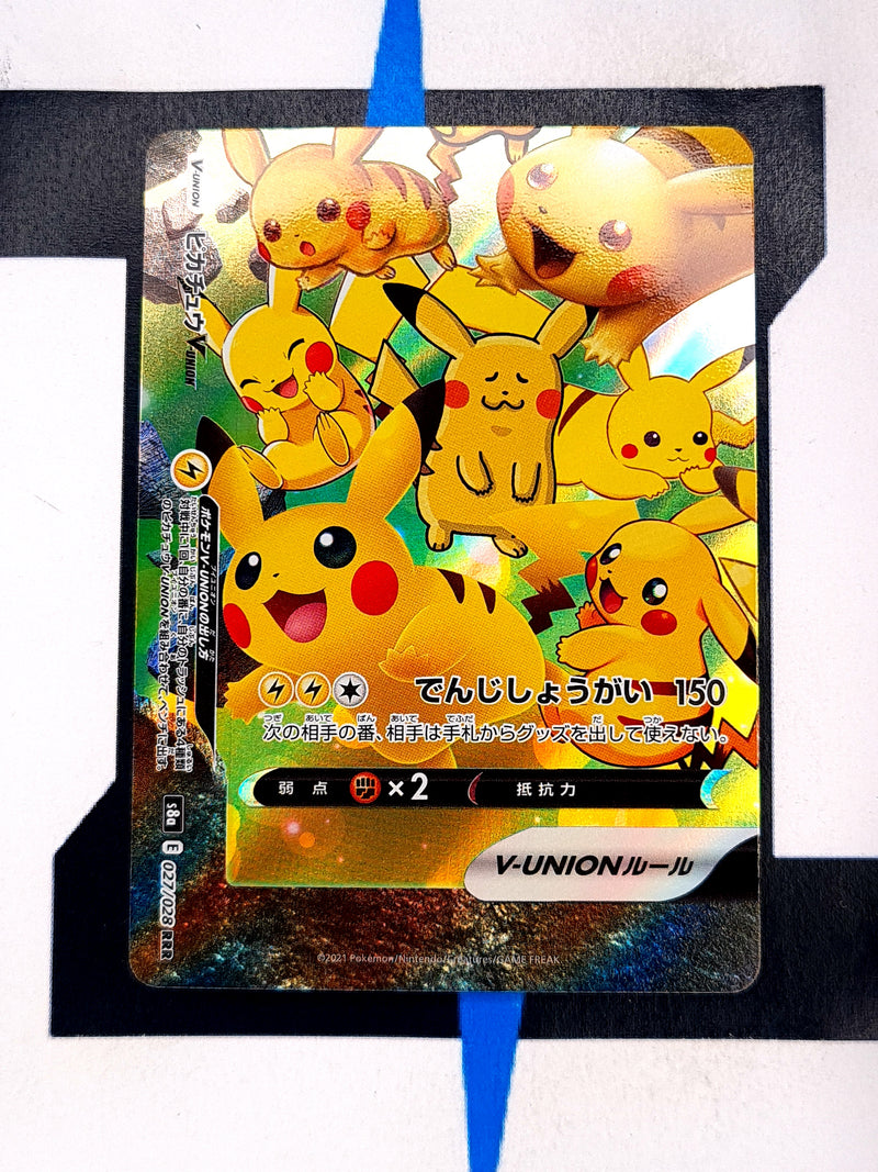 Pikachu V-UNION 4xset s8a 025 026 027 028 JP NM