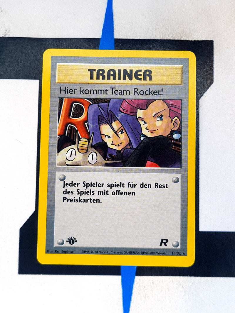 Hier kommt Team Rocket! TR15 1ST DE Good