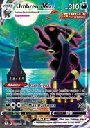 Pokemon Karte Umbreon VMAX (EVS 215) aus dem Set Drachenwandel