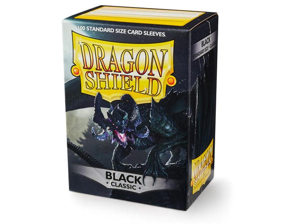 Dragon Shield Standard Sleeves - Classic Black (100 Sleeves)
