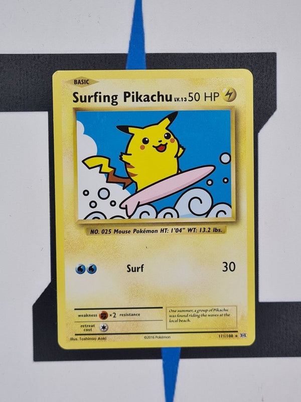 Surfing Pikachu EVO111 EN NM