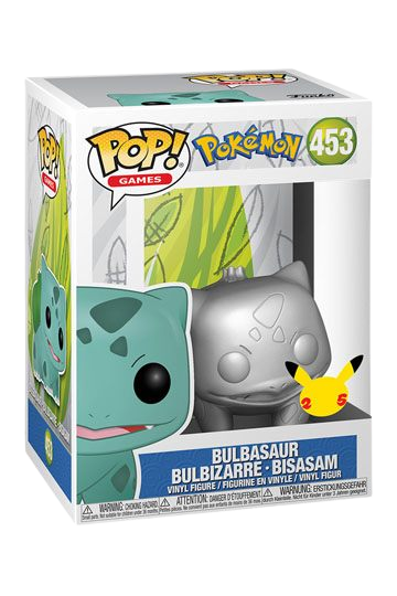 Pokemon POP! Games Vinyl Figur Bisasam Silver
