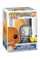 Pokemon POP! Games Vinyl Figur Glumanda Silver